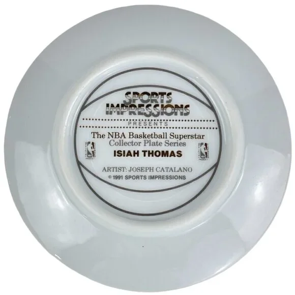 SPORTS Impressions The NBA Basketball Superstar Isiah Thomas by Joseph Catalano - Picture 4 of 11